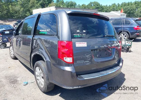 2017 Dodge Grand Caravan Se from USA, damaged, VIN 2C4RDGBG8HR855156